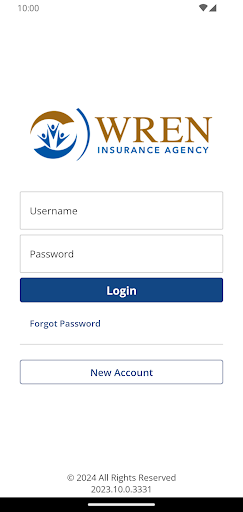 Android application Wren Insurance Online screenshort