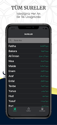 Android application Kuran - Namaz - Zikirmatik screenshort