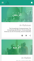screenshot of The Names of Allah