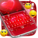 Red Hearts Keyboard Theme icon