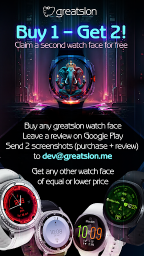 GS007 - Mechanic Watch Face screenshot 5