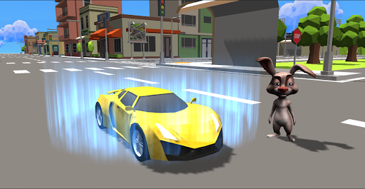 Tiger Friends Car Racing Screen 3