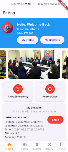 Android application EdApp screenshort