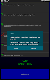 Скачать ADR Quiz Dangerous Goods Driver Training Test - UK Онлайн бесплатно на Андроид