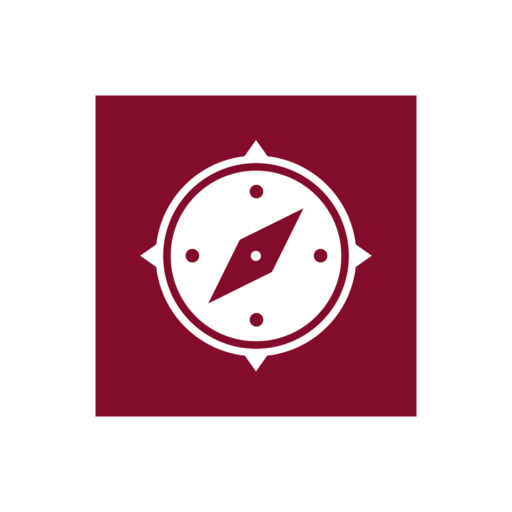 Red Canoe Card Compass logo