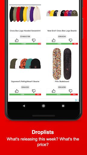 Supreme Community - Droplist, Screen 2