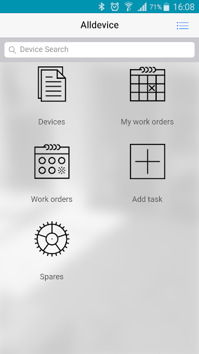 Android application AlldeviceCMMS screenshort
