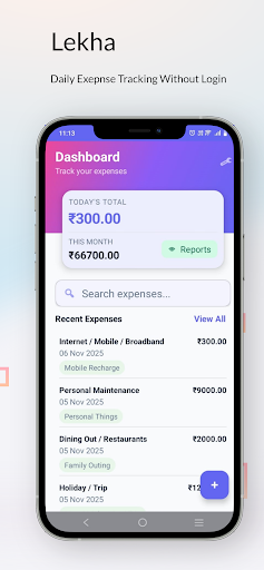 Lekha Easy Expense Tracking