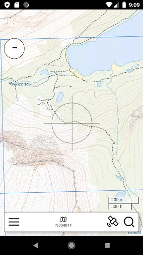 Android application The Cairngorms Outdoor Map Pro screenshort
