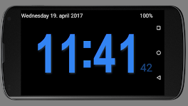 screenshot of Night Digital Clock