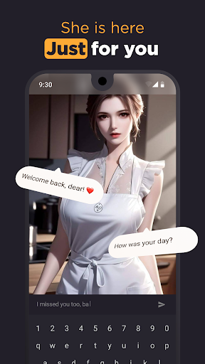 Android application AI Girlfriend screenshort
