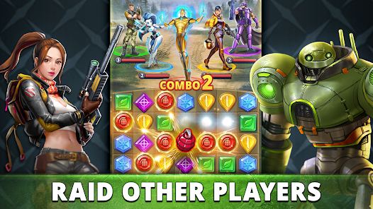 Puzzle and Conquer: Match 3 RP APK + Mod for Android.