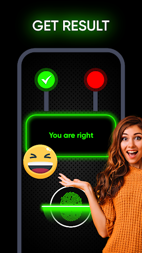 Android application Lie Detector Test Prank screenshort