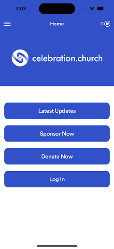 Celebration Church Sponsorship