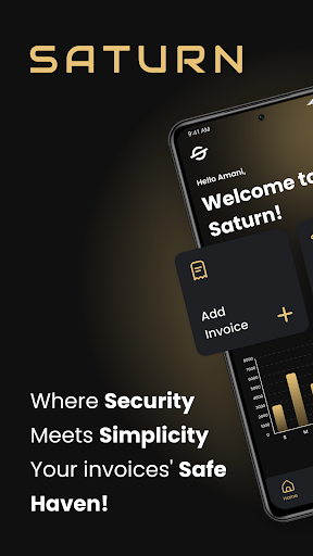 Android application Saturn screenshort