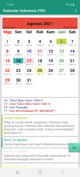 Kalender Indonesia PRO - 1.0.40 - (Android)