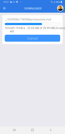 Android application DMS screenshort