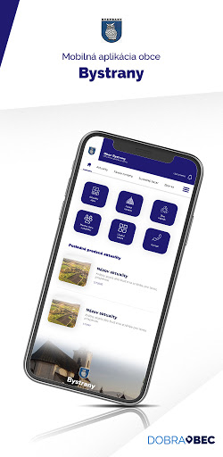 Android application Obec Bystrany screenshort