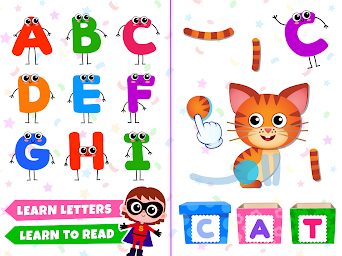 Learn to Read! Bini ABC games!