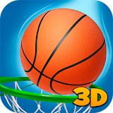 Basketball Toss 3D icon
