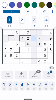 Jigsaw Sudokuのおすすめ画像5