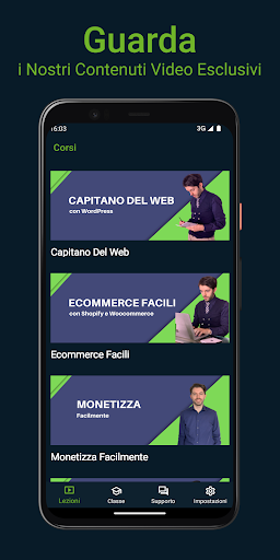 Android application Cyberbit Academy screenshort