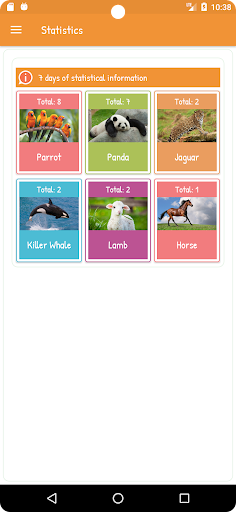 Android application Animal Sounds screenshort