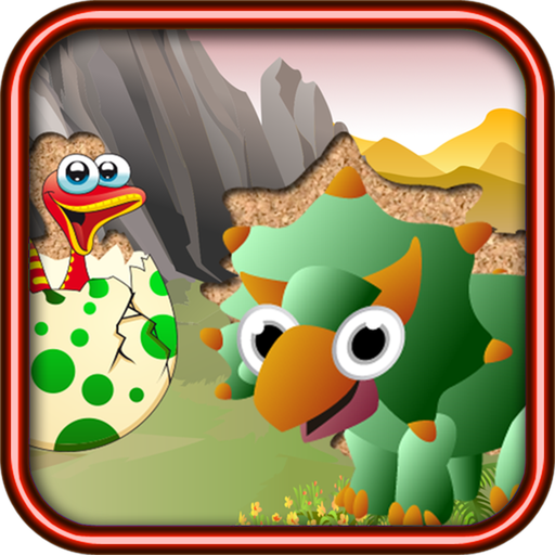 QCat Toddler Dino Puzzle logo