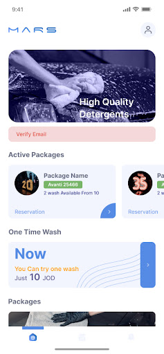 Android application Mars Wash screenshort