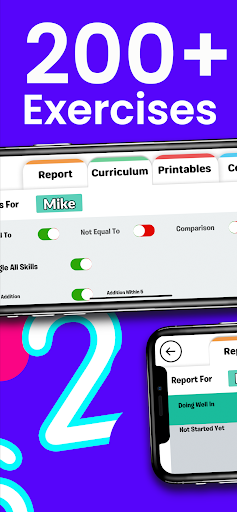 Screenshot of Monster Math: Kids Game