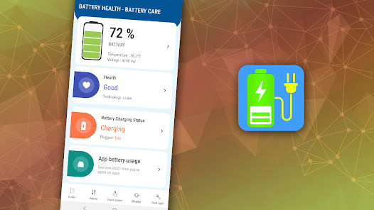 Imágen 1 Battery health & Battery care android