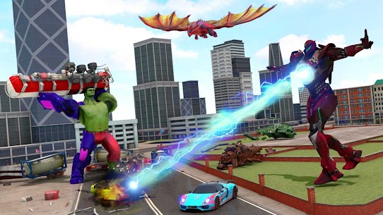 Incredible Monster Superhero City Battle Game 2021 Apk for Android 3