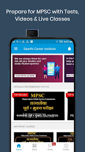 Saarthi Career Institute- MPSC Learning App 1.4.34.1 APK screenshots 1
