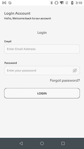 Android application Sports Receiver screenshort