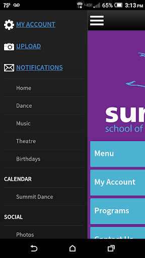 Summit School of Dance & Music Screen 2