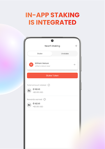 NearFi - Near Wallet Screen 3