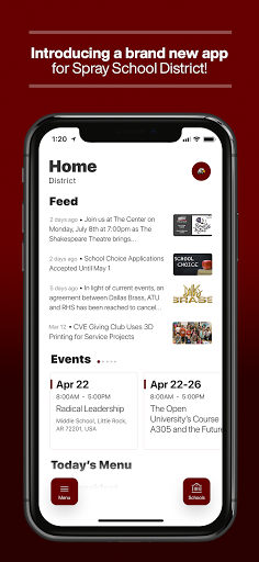 Android application Spray School District screenshort
