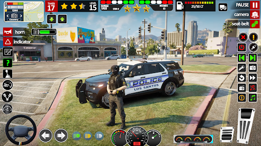 US Police Game: Cop Car Games
