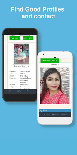 Android application Marathi Byah - Matrimony app f screenshort