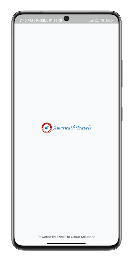 Android application Amarnath Travels - Bus Tickets screenshort