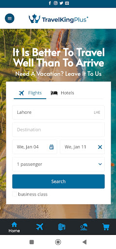 Android application Travelkingplus - Travel Well screenshort