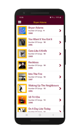 Bryan Adams Modern Music Library Unofficial