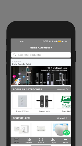 Android application HomeAutomation screenshort