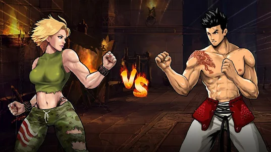 Mortal battle: Fighting games