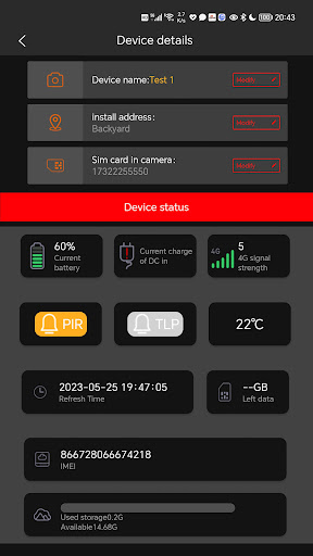 Anti-theft Camera Screen 2