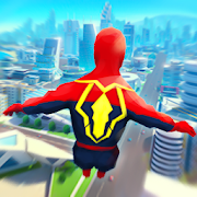 Super Heroes Fly: Sky Dance - Running Game