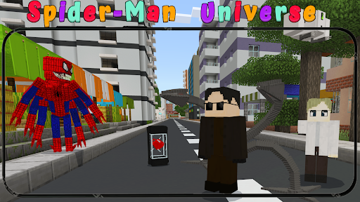 Spider MAN mod for Minecraft Screen 2