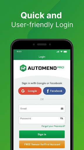 Screenshot of Automend Pro OBD 2 Car Scanner