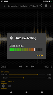 Tune Me: Vocal Studio Ekran görüntüsü