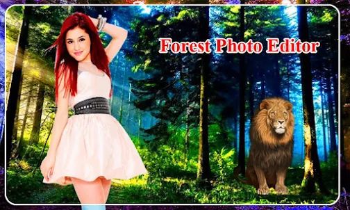 Forest photo editor